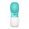 gourde pour chien turquoise