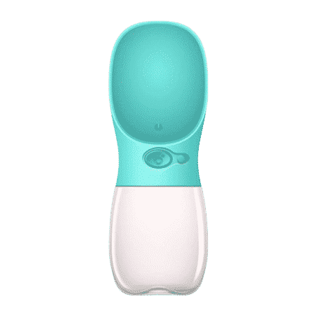 gourde pour chien turquoise