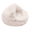 coussin blanc pour chat