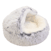 coussin gris pour chat
