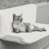 hamac blanc pour chat