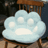 coussin pour chat bleu