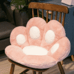 coussin pour chat rose